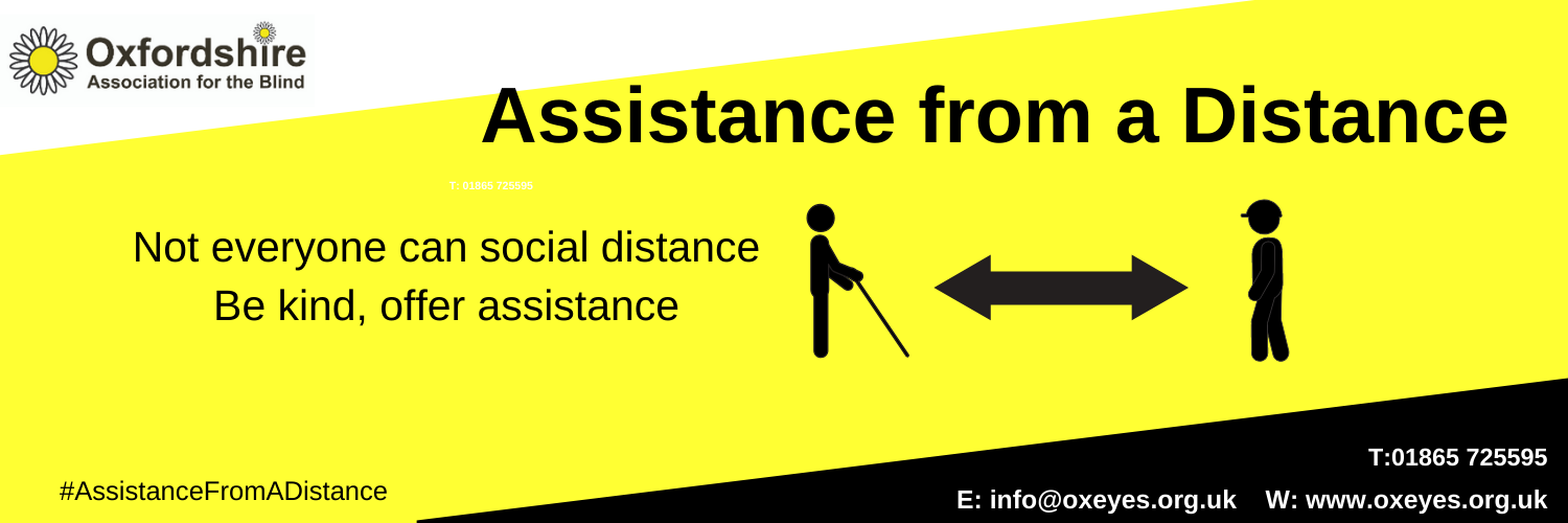 Assistance from a Distance Campaign Poster
