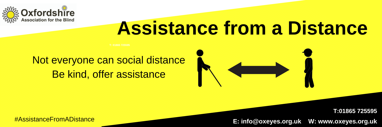 Assistance from a Distance Campaign Poster