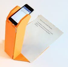 Smartphone on a stand