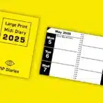 large print midi diary