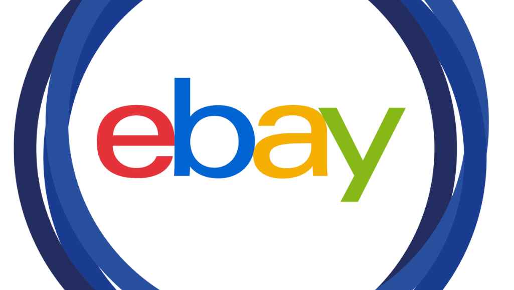 eBay logo pictured inside the circle of the MyVision logo