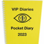Front cover of the pocket diary