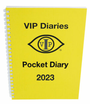 Front cover of the pocket diary