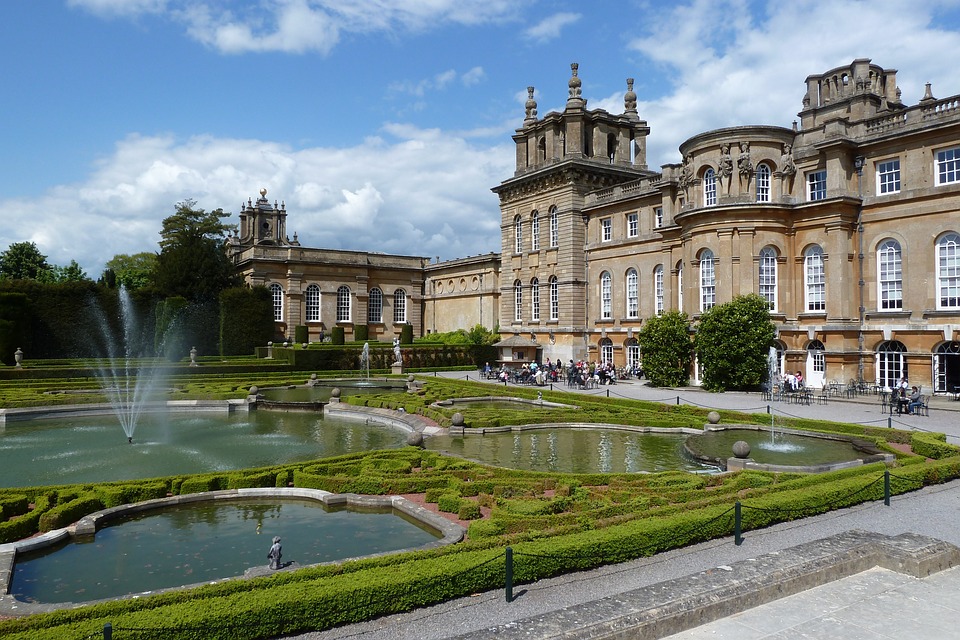 A photo of Blenheim palace